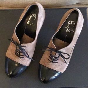 FRANCO SARTO High Heel Lace Up Bootie